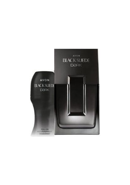 Black Suede Dark For Him 75ML Erkek Parfümü Black Suede Dark Roll-On Ikili Set