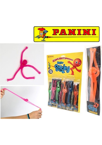 Panini Mister Sticky Esnek Uzayan Cama Yapışan Lastik Adam  1 Adet