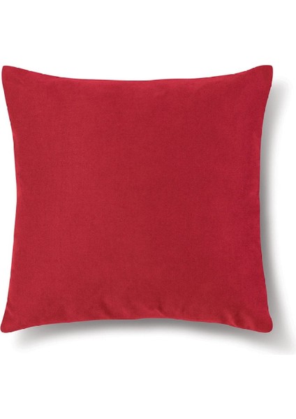 Soft Series Saltanat Kırmızısı Kırlent, Yastık Kılıfı
