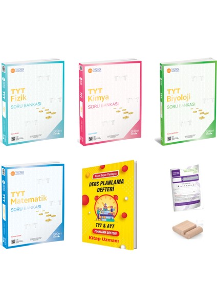 2025 Tyt Sayısal Soru Bankası (Matematik+Fizik+Kimya+Biyoloji) +Planlama Defteri+Tyt Deneme
