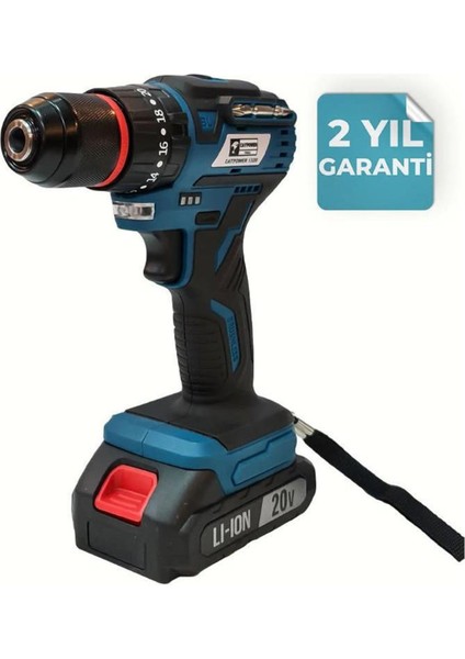 CAT1320 Akülü Darbeli Vidalama Li-Ion (Set) Kömürsüz 10 mm 20V 2.0 Ah