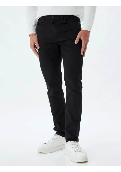 Erkek Jean Pantolon Siyah 5WAM40085ID - Brad Jean modelleri