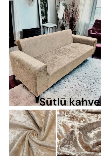 Kadife 3 3 1 1 Lastikli Kanepe Örtüsü Lastikli Koltuk Örtüsü Koltuk Kılıfı Takımı