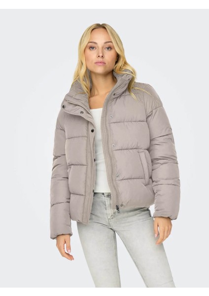Kadın Mont Bej 15295424 Onlnewcool Puffer modelleri