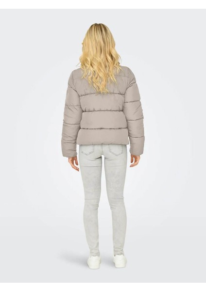 Kadın Mont Bej 15295424 Onlnewcool Puffer fırsatları