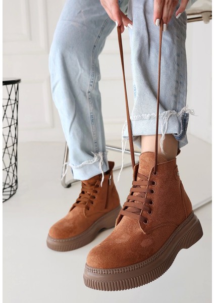 Jiwa Taba Süet Bağcıklı Bot modelleri