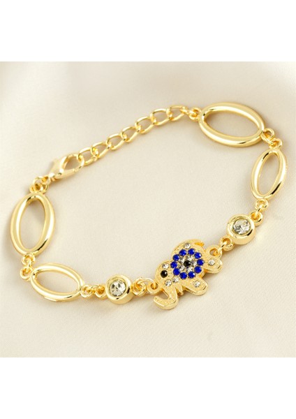 Fil Taşlı Trend Bileklik