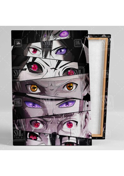 Naruto Uzumaki Anime Ninja Japon Manga Dikey Kanvas Tablo fiyatları