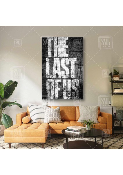 The Last Of Us Poster Joel Vs Elite Bilgisayar Oyunu Game Dikey Kanvas Tablo