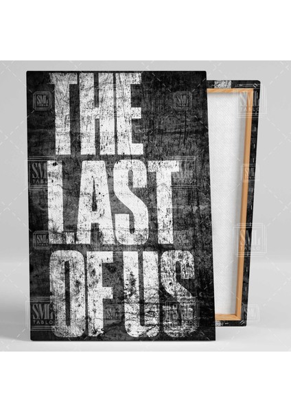 The Last Of Us Poster Joel Vs Elite Bilgisayar Oyunu Game Dikey Kanvas Tablo