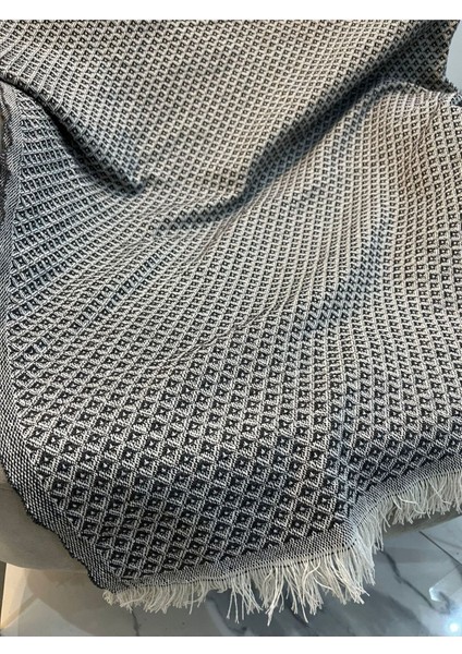170x210 cm Füme Renkli Şık ve Rahat Koltuk Örtüsü