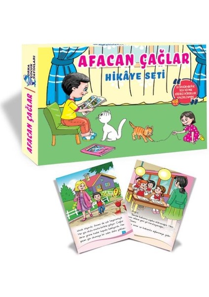 2. ve 3. Sınıf Afacan Çağlar Hikaye Seti 8 Kitap
