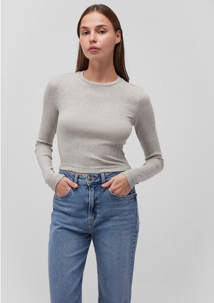 2li Uzun Kollu Crop Basic Tişört 1613021-88467 fırsatları