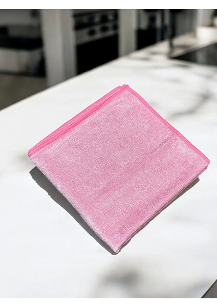 Süper Yüzey Temizlik Bezi 40 x 40 cm Pembe