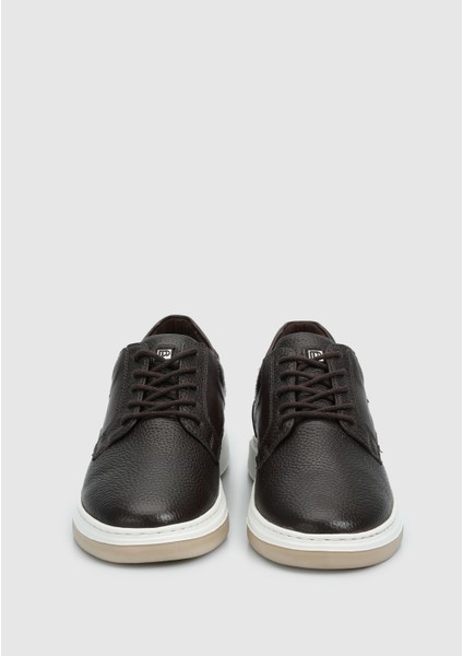 Kahve Deri Erkek Sneaker modelleri