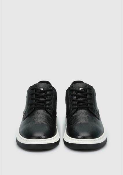Siyah Deri Erkek Sneaker modelleri
