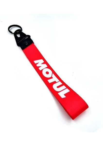 Motul Tasarımlı Metal Anahtarlık Bez Aksusuarlı 1.sınıf Malzeme