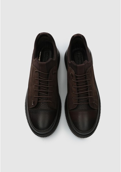 Kahve Deri Erkek Ayakkabı indirimleri