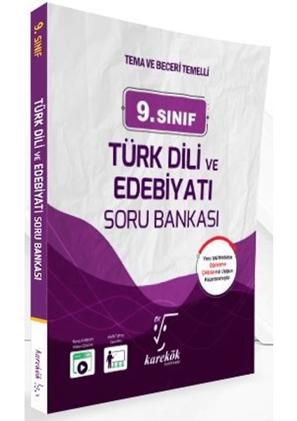 Karekök Yayınları 9. Sınıf Türk Dili ve Edebiyatı Soru Bankası