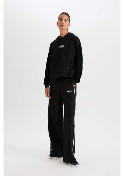 Kalın Eşofman Altı Wide Leg Geniş Paça NBA Miami Heat Cepli Standart Boy D2360AX24AU fiyatları