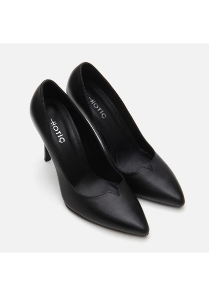 Hakiki Deri Siyah Kadın Stiletto fiyatları