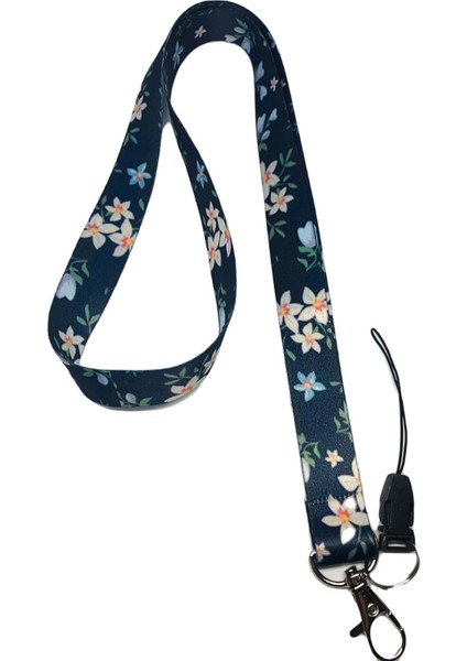 Desenli Boyun Ipi ve Telefon Askısı