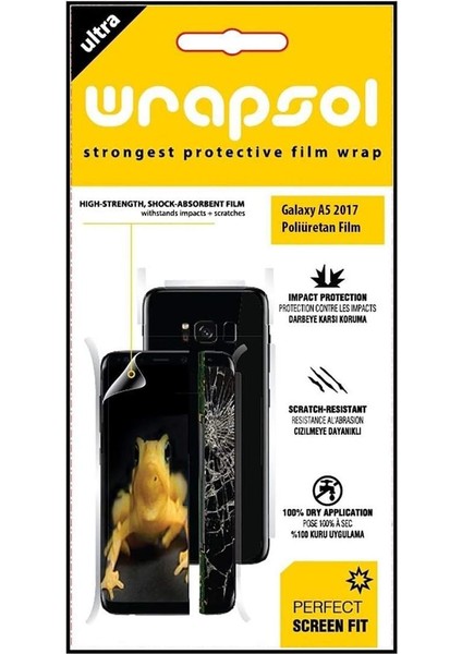 Galaxy A5 2017 Poliüretan Film Arka Ön Yan