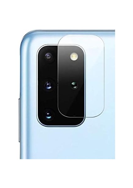 Galaxy S20 Plus Uyumlu Kamera Koruyucu Cam (Şeffaf)