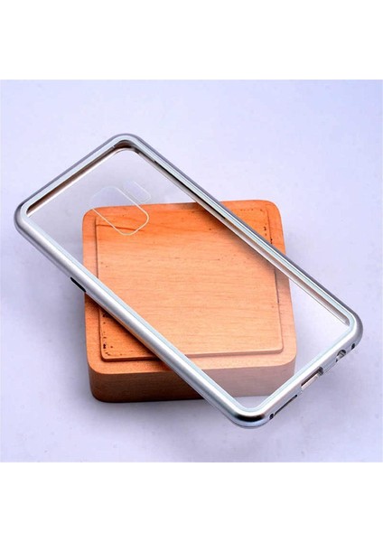 Samsung Galaxy S9 ile Uyumlu Devrim Gri Cep Telefonu Kılıfı