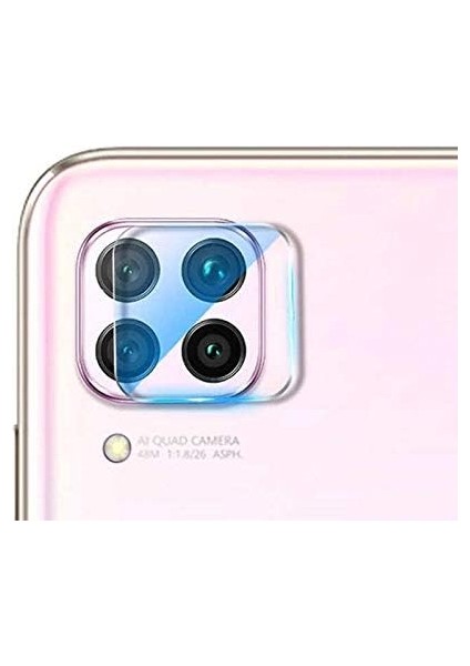P40 Lite Uyumlu Kamera Koruyucu Cam (Şeffaf)