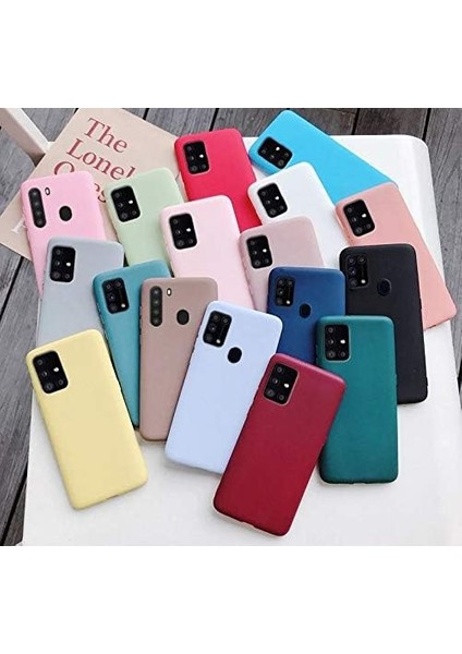 Samsung Galaxy M51 Kılıf Rose Gold Candy Silikon Orijinal Esnek Ince Geliştirilmiş Dayanıklı Darbe Karşıtı Koruyucu Yeni Nesil Tasarım (Galaxy M51, Rose Gold)