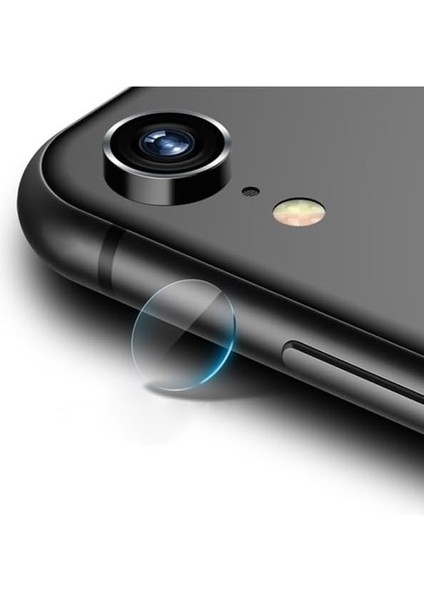 Apple iPhone Xr Uyumlu Kamera Koruyucu Cam (Şeffaf)