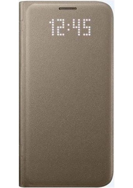 Galaxy S7 LED View Fonksiyonel Kılıf, Altın Sarısı