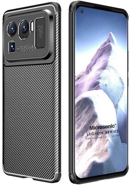 Xiaomi Mi 11 Ultra Için Kılıf Legion Series Siyah [mi 11 Ultra ile Uyumlu Kılıf - Siyah]