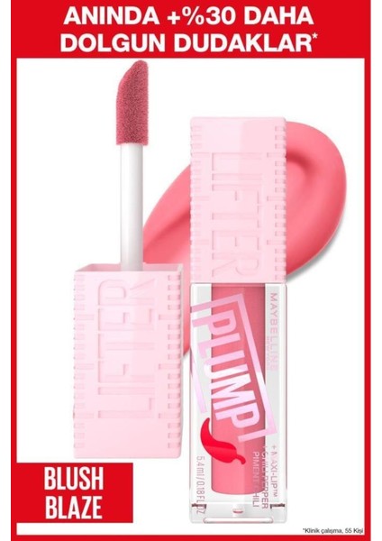 Loreal Telescopic Maskara Uzun Kirpikler-Maybelline Lifter Plump Pürüssüz Dolgun Dudaklar 001