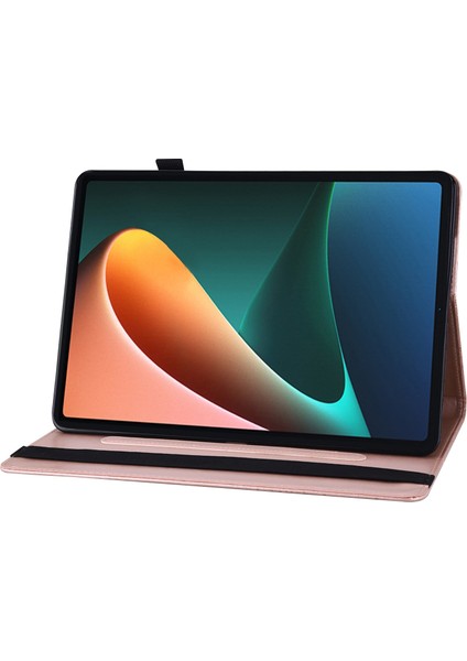 Xiaomi Pad 5 Pro Pembe Altın Için Büyük Deri Kılıf (Yurt Dışından) fırsatları