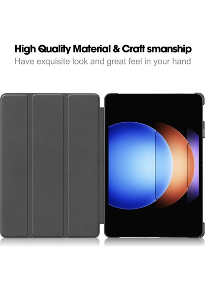 Xiaomi Pad 6s Pro Siyah Için Akıllı Deri Tablet Kılıfı (Yurt Dışından) modelleri