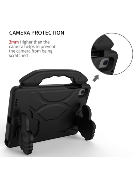 Braket Eva Tablet Kılıfı Xiaomi Redmi Pad 10.6 2022 Siyah (Yurt Dışından) fiyatları