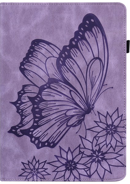 Xiaomi Pad 5 Mor Için Büyük Deri Kılıf (Yurt Dışından)