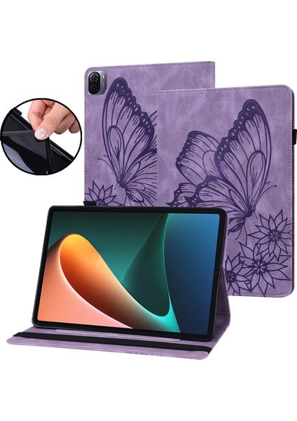 Xiaomi Pad 5 Mor Için Büyük Deri Kılıf (Yurt Dışından) fiyatları