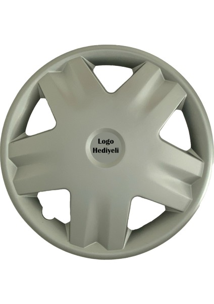 Dacia Duster Uyumlu 4 Adet Kırılmaz Jant Kapağı 14" Inç (Logo Hediyeli)