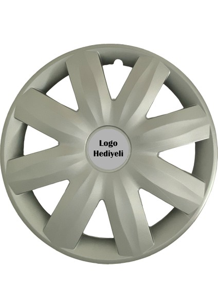 Ford Tourneo Connect Uyumlu 4 Adet Kırılmaz Jant Kapağı 14" Inç (Logo Hediyeli)