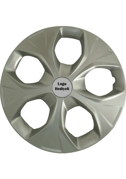 Ford Fiesta Uyumlu 4 Adet Kırılmaz Jant Kapağı 14" Inç (Logo Hediyeli)