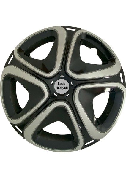 Seat Leon Uyumlu 4 Adet Kırılmaz Jant Kapağı 16" Inç (Logo Hediyeli)