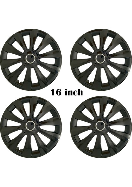 Ford Tourneo Connect Uyumlu 4 Adet Kırılmaz Jant Kapağı 16" Inç (Logo Hediyeli)