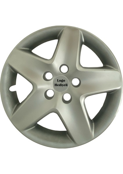 Dacia Duster Uyumlu 4 Adet Kırılmaz Jant Kapağı 16" Inç (Logo Hediyeli)