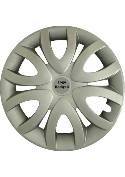 Peugeot Boxer Uyumlu 4 Adet Kırılmaz Jant Kapağı 15" Inç (Logo Hediyeli)