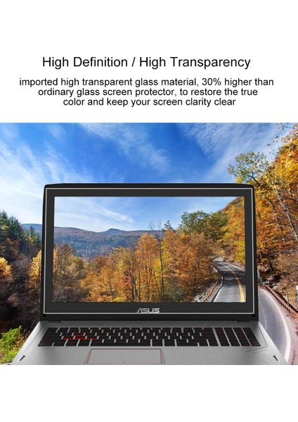 Asus Rog GL502VM Için Dizüstü Bilgisayar Ekran Hd Temperli Cam Film (Yurt Dışından) indirimleri