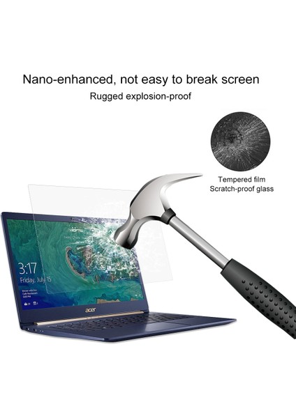 Acer Swift 5 Dizüstü Bilgisayar Için Dizüstü Bilgisayar Ekran Hd Temperli Cam (Yurt Dışından)