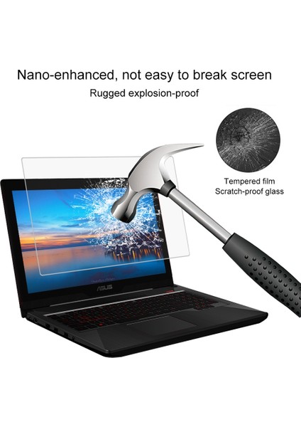 Xphone Store Laptop Screen Hd Tempered Gl Film For Asus FX503 15.6 Inch (Yurt Dışından)